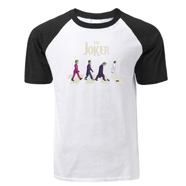 

sport the joker funny t-shirt mens fashion summer raglan t shirt men casual cotton shortsleeve tshirt male hip hop harajuku streetwear
