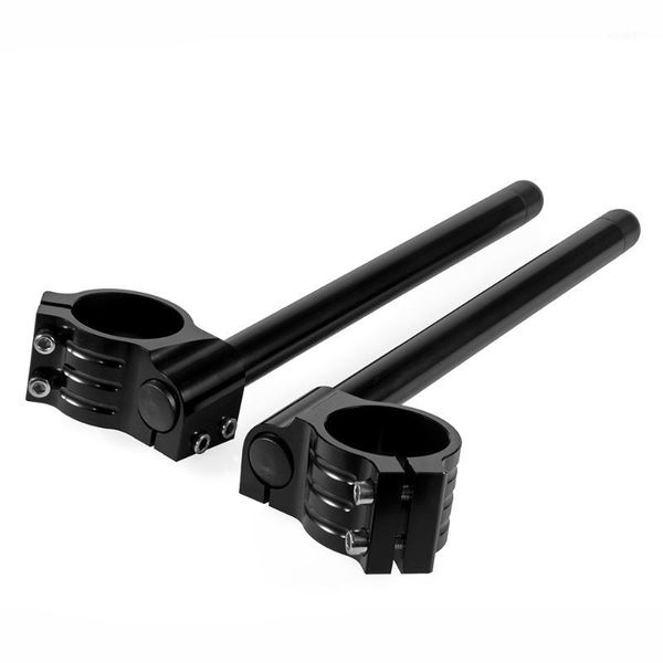

exhaust pipe motorcycle handlebar adjustable cnc 47 mm clip on fork handle bar1