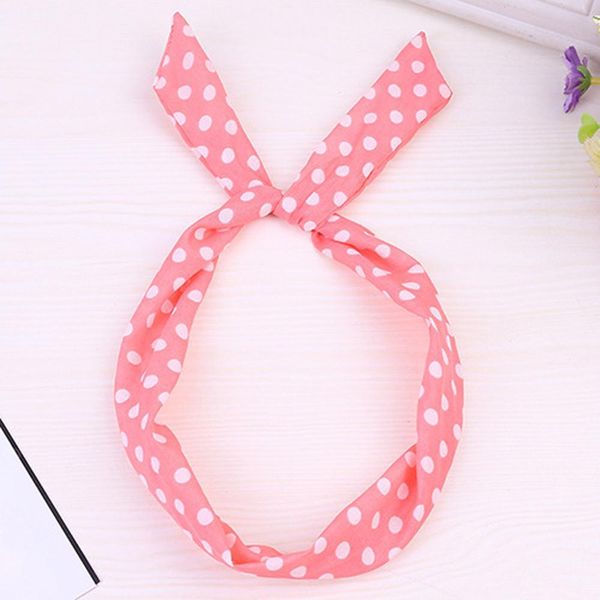 

fashion print women headband rabbit ears knotted elastic hair bands cross turban head wrap sweet cute girls hair accessories q sqcmwh