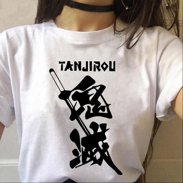 

new arrival womens cartoon print t shirt women graphic tees japanese anime tshirt harajuku kawaii streetwear punk t shirt, White