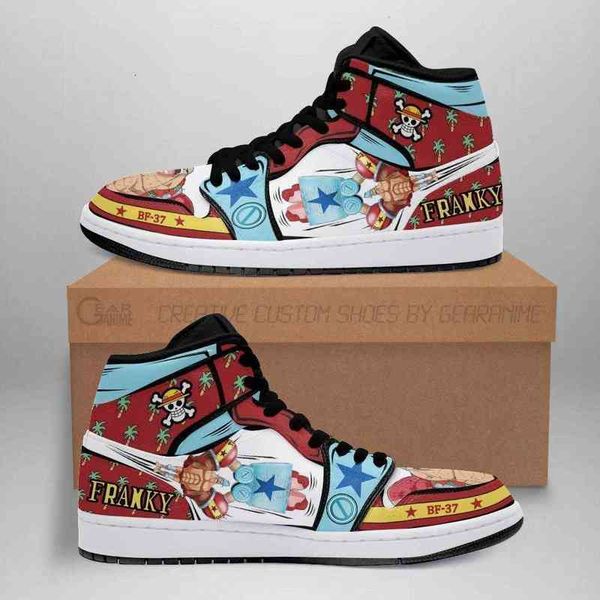 

franky sneakers the super skill anime sho fan, Black