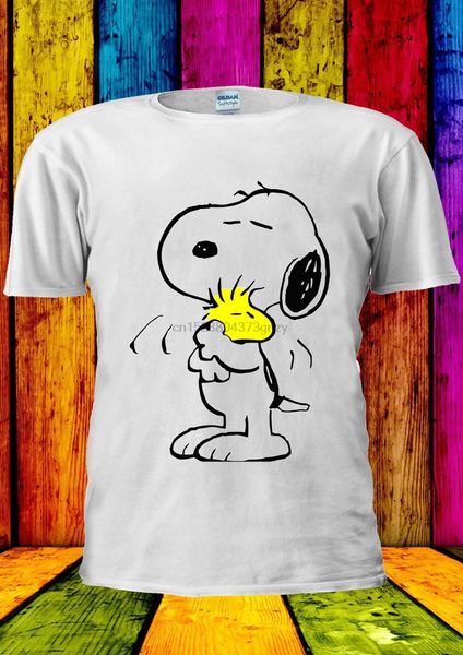 

snoopie tee cartoon happy cute t shirt vest women 415 women fashion tshirt sport hooded sweatshirt hoodie