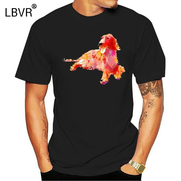 

irish setter watercolor pet dog portrait red print new art summer cute girl s hoodie designers t shirts sweatshirt