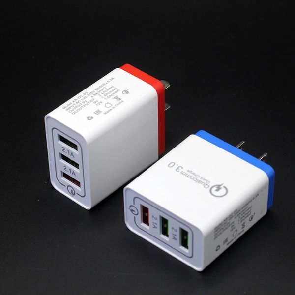 

qc3.0 quick charging charger mobile phone quick charging head single port / multi port usb smart adapter travel charging