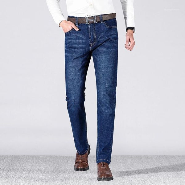 

spring and summer fashion business jeans men pencil pants loose elasticity men's casual pants men's trousers fashion 11151, Blue
