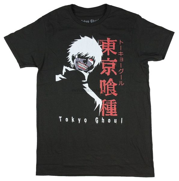 

2020 new summer cool tee shirt bioworld tokyo ghoul character mens black t-shirt funny t-shirt sport hooded sweatshirt hoodie