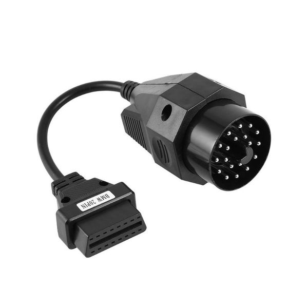 

obd obd ii adapter for 20 pin to obd2 16 pin female connector e36 e39 x5 z3 for 20pin new dropping shipping