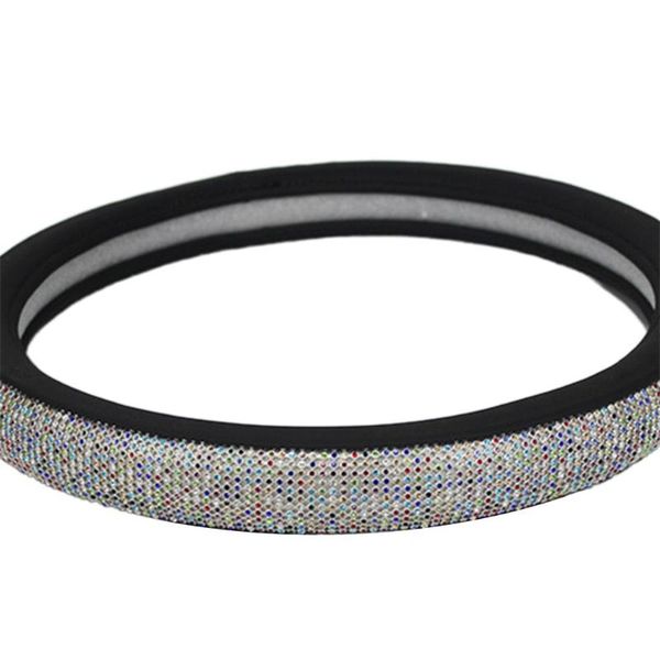 

colorful rhinestone steering wheel cover car interior car accessories four seasons universal