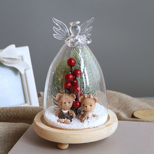 

creative bear decoration cute home girl accessories heart cartoon gift box christmas new year's eve romantic