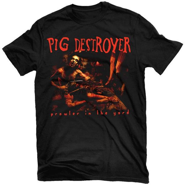 

pig destroyer prowler in the yard t-shirt new relapse records ts2838 sport hooded sweatshirt hoodie