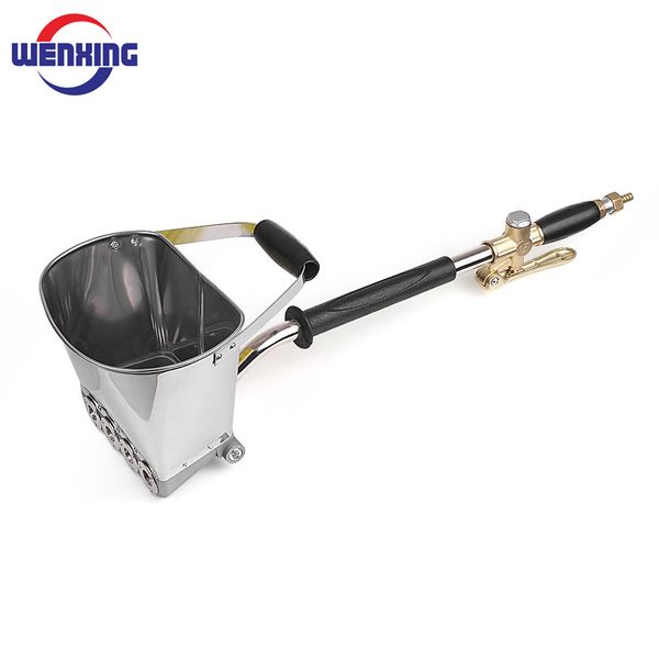 

wenxing for painting walls cement mortar spray render sprayer hopper bucket gypsum gun 64cm q1107