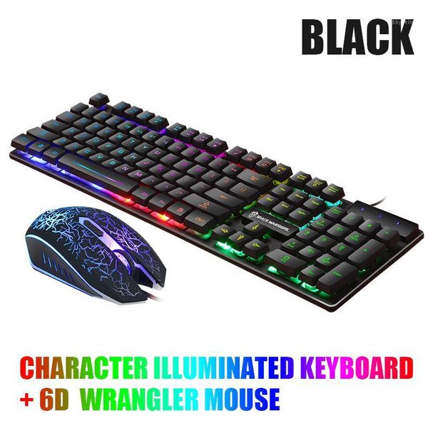 

keyboard mouse combos computer and set 2021 luminous gaming deskgames 3c0391