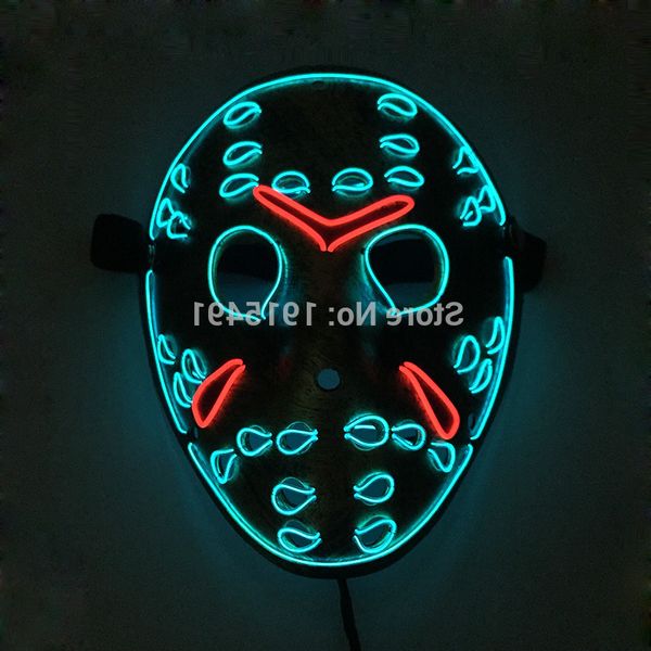 

выпускная пятница глава 13 led light up freddy рисунок музыка активность el fluorescent horror маска hockey партия свет