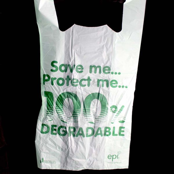 

degardable plastic bag