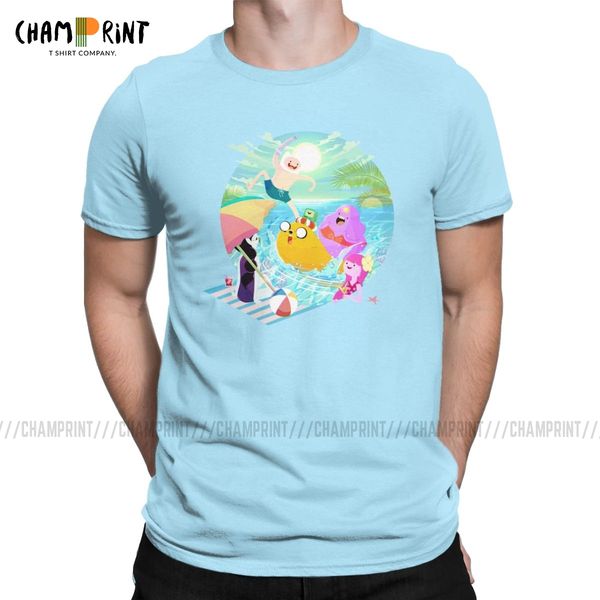 

summer fun men t shirts adventure time cartoon novelty tees short sleeve round neck t-shirts clothing sport hooded sweatshirt hoodie