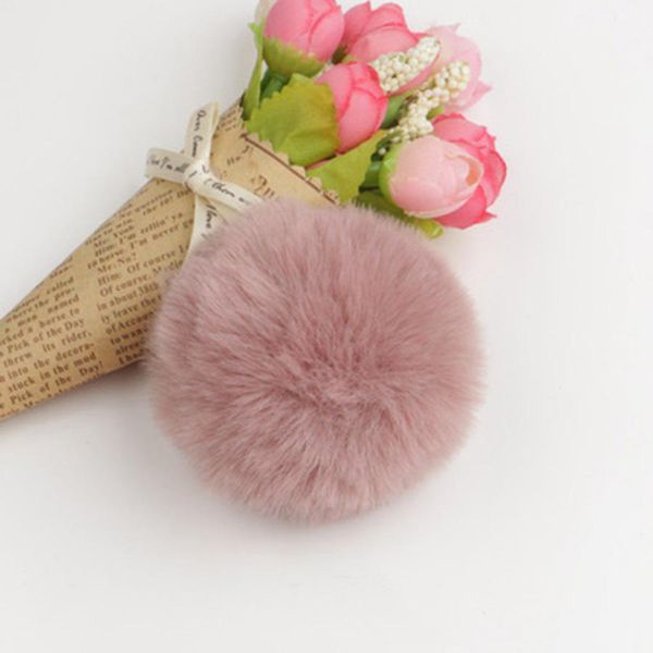 

70мм 10шт сумка поддельный кролика rex помпон для diy одежда шарф пушистый плюша шарика pom pom бал для обуви сумки красивые craft wmtggt xh