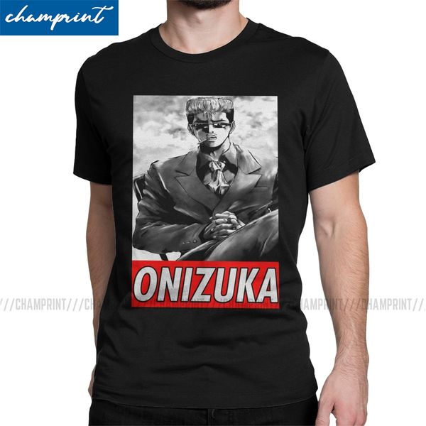 

men onizuka gangsta great teacher onizuka gto japan manga clothing vintage short sleeve plus size sport hooded sweatshirt hoodie men t shirt
