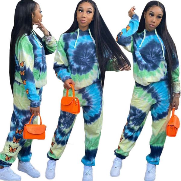 

autumn / winter new ins 8149#2020 screen red same print hoodie sportswear casual women's suit, Gray