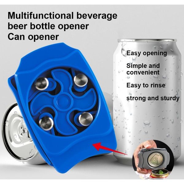 

универсальный topless напитки пиво консервный нож руководство гладкие края портативный safe cut can opener пива и может ez напиток открывалк