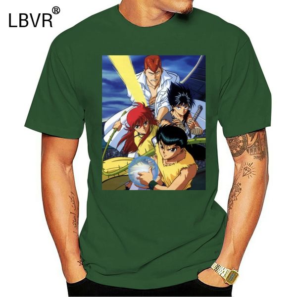 

размер s 2xl лето дизайнеры балахон новый ю. ю. hakusho аниме tv show плакате мужские футболки толстовка