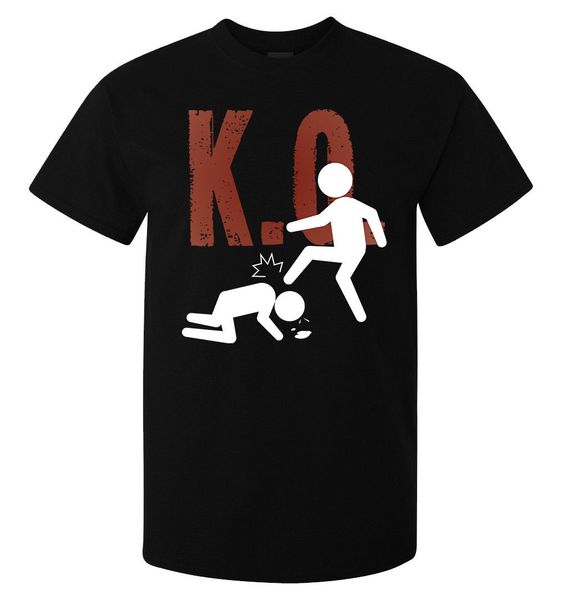 

k o funny combat slogan men woman's available black cool casual pride men fashion sport hooded sweatshirt hoodie t shirt