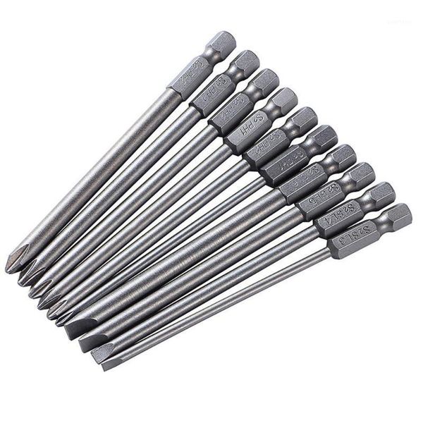 

10pcs/set 100mm alloy steel s2 slotted screwdriver bits batches1