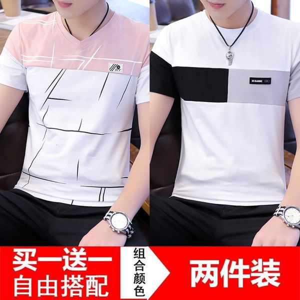 

short wear summer men's new half sleeve t-shirt for teenagers