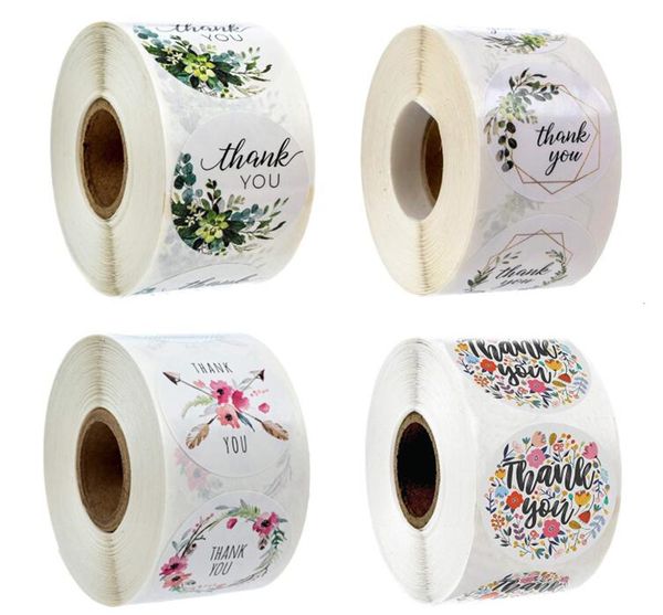 

gift sealing stickers 500pcs/roll thank you love design diary scrapbooking stickers festival birthday party gift decorations labels