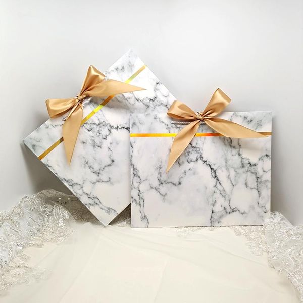 

gift wrap 12pcs creative marble european style bag wedding box gives bride favors and candy bags for guests
