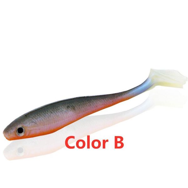 

5pcs/lot jigging soft fishing lure 90mm 5g fishing wobbler swimbait 3d eyes artificial sile soft bait carp ba jllgli