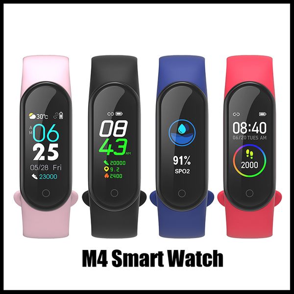 

m4 smart wristbands 4 fitness real monitor pk band wristband sport smartwatch rate health m3 tracker smart watch pressure blood heart xghnt, Slivery;brown