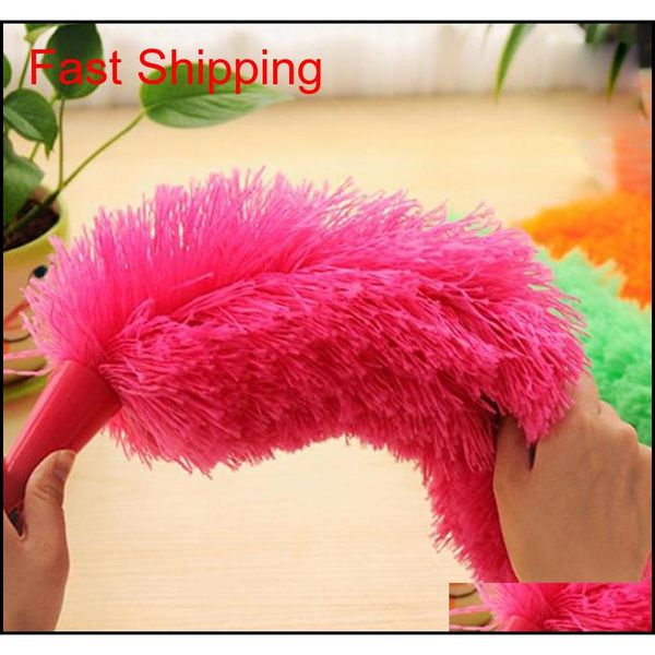 

new soft microfiber cleaning duster dust cleaner handle feather static anti magic household cleani qylcne bbgargden