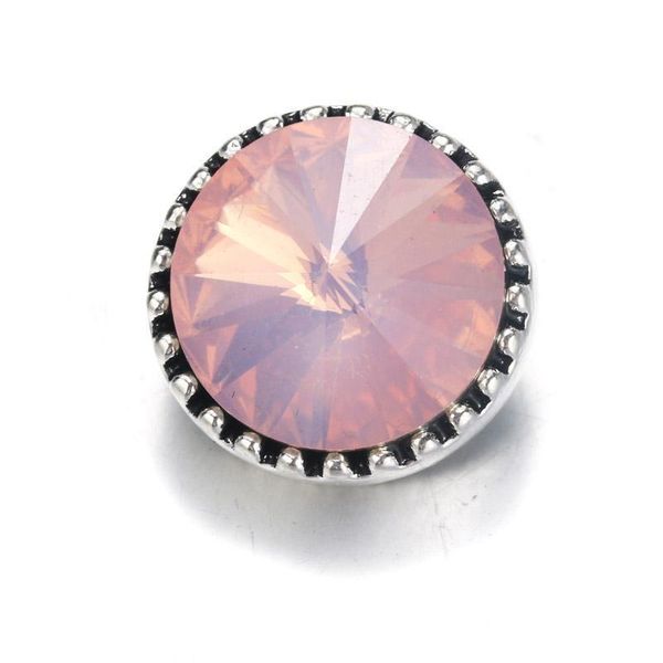 

10pcs lot 6 color snap jewelry rhinestone metal snap buttons fit 12mm sivler diy snap bracelets jewelry 0001 h sqcfeu