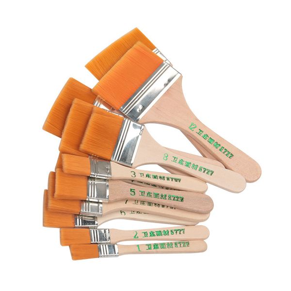 

2020 stationery nylon different sizes of water wood mango brush acrylonitrile art school supplies oil painting