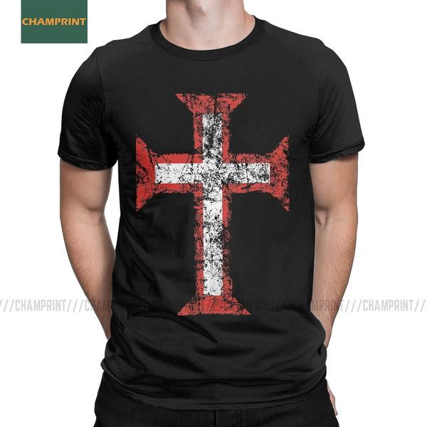 

men order of christ cross templar christian portugal eroded knight templar deus vult short sleeve hooded sweatshirt hoodie men t shirt