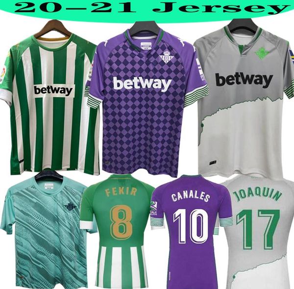

20 21 real betis soccer jersey 2020 2021 joaquin boudebouz mandi bartra tello garcia canales men+kids kits maillot de foot football shirts, Black;yellow