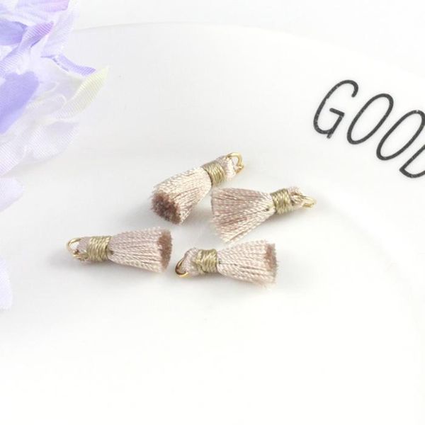 

10pcs 1.5cm mini polyester thread tassel pendant for jewelry making diy bracelet cellphone pendant finding craft tassels h jlllhs