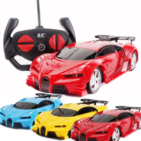 Novos Meninos Remoto Controle de Carro Drift Racing Carro Cool Championship Veículo Kids Hobby Brinquedos 4 Canais Eletrônico RC Brinquedos Melhores presentes LJ200919