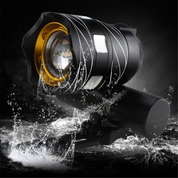 

zoomable bicycle light t6 led bike front lights usb rechargeable mtb head lamp 3 modes cycling headlight torch #t2g