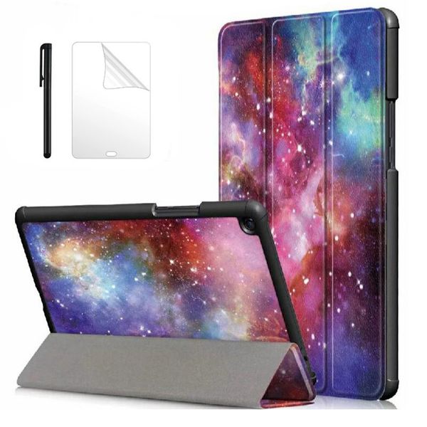 

ultra slim pu leather case mi pad 10 cover for xiaomi mipad 4 plus 10.1 wake sleep stand case+film+pen