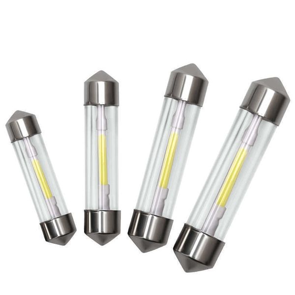 NEUE 2 STÜCKE Auto LED GESTOON C5W C10W COB-Filament Canbus 31/36/39/41mm Auto-Kennzeichen Licht Innenraumlampe Weiß 6000K 12V LED-Diode