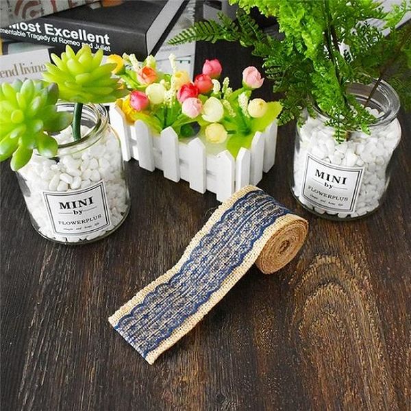 

10 meters more choices wedding decoration lace fabric roll spool birthday gift wrap wedding party room favors event supplies bbyukc