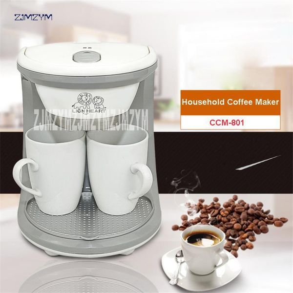 

2 cups ccm-801 machine coffee (ceramic mug), american or nescafe machine 0.25l coffee 220v/50 hz1