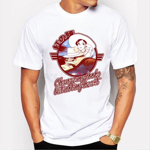 

asian size japan anime porco rosso retro cartoon printed male funny tee short sleeve casual fashion cool sweatshirt hoodie t shirt