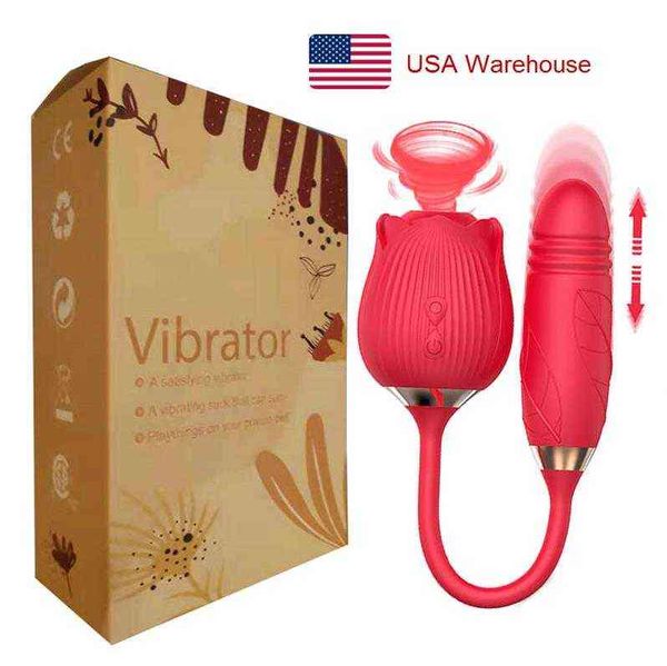 NXY vibratori usa sex toy machine rosa vibratore leccata di lingua succhia per le donne aspirazione a forma di adulto 2 in 1 0104