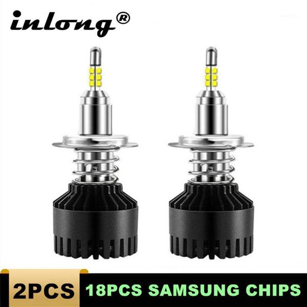 

with 4 sides samsung 18 pieces chips h7 led h4 10000lm h1 h11 9005 9006 4 h8 d4s car headlight bulbs 6500k fog lights dc12v1