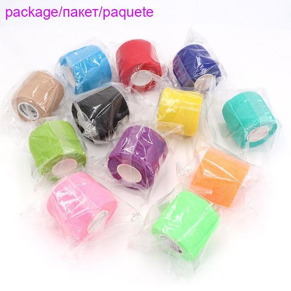 

coyoco colorful sport self adhesive elastic bandage wrap tape 4.5m elasast for knee support pads finger ankle palm shoulder sqcscz