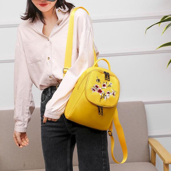 

2020 new oxford cloth shoulder bag backpack women mini backpack purse