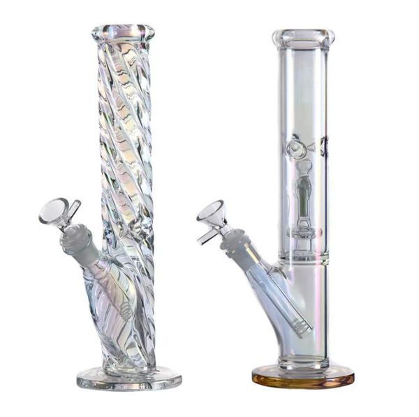 L'ultimo fumo, narghilè in vetro borosilicato alto, bong in vetro, accessori per macina tabacco da pipa, supporto logo in stile personalizzato