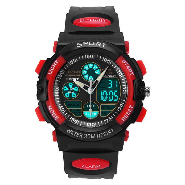 

watch electronic student children's watch, Slivery;brown